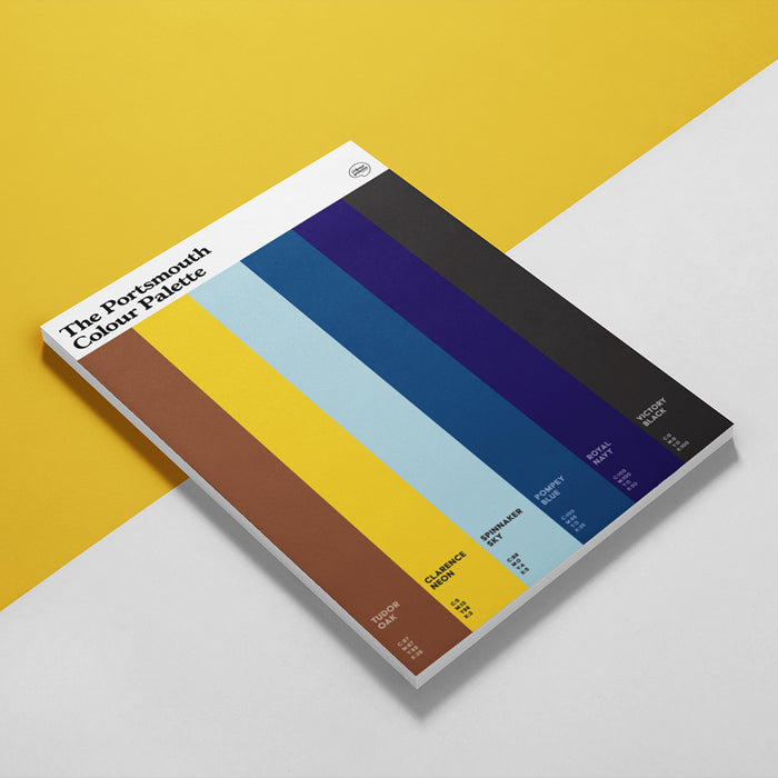 The Portsmouth Colour Palette A5 Notepad