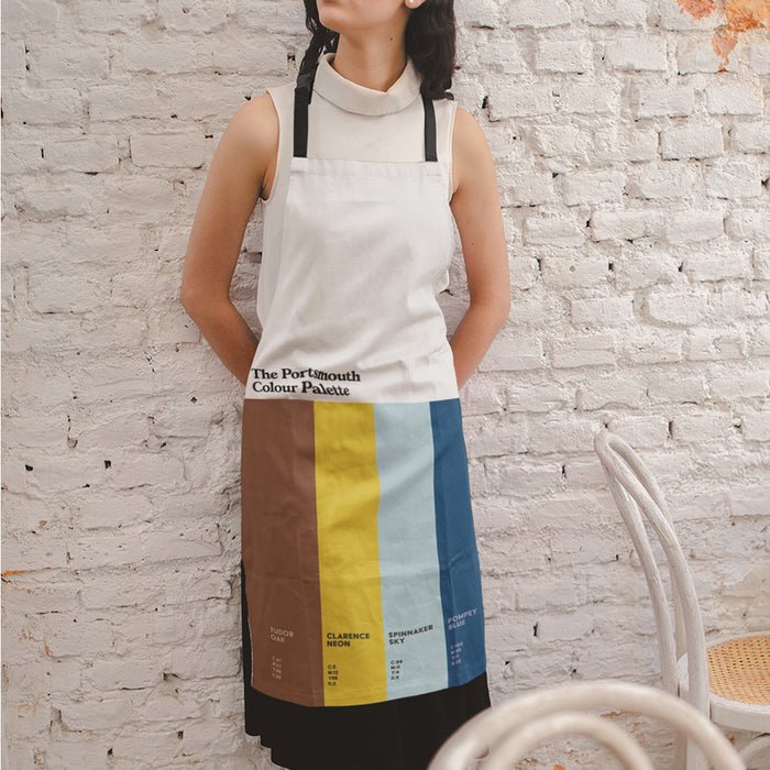 The Portsmouth Colour Palette Apron