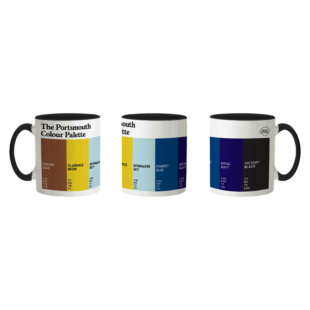 The Portsmouth Colour Palette Porcelain Mug