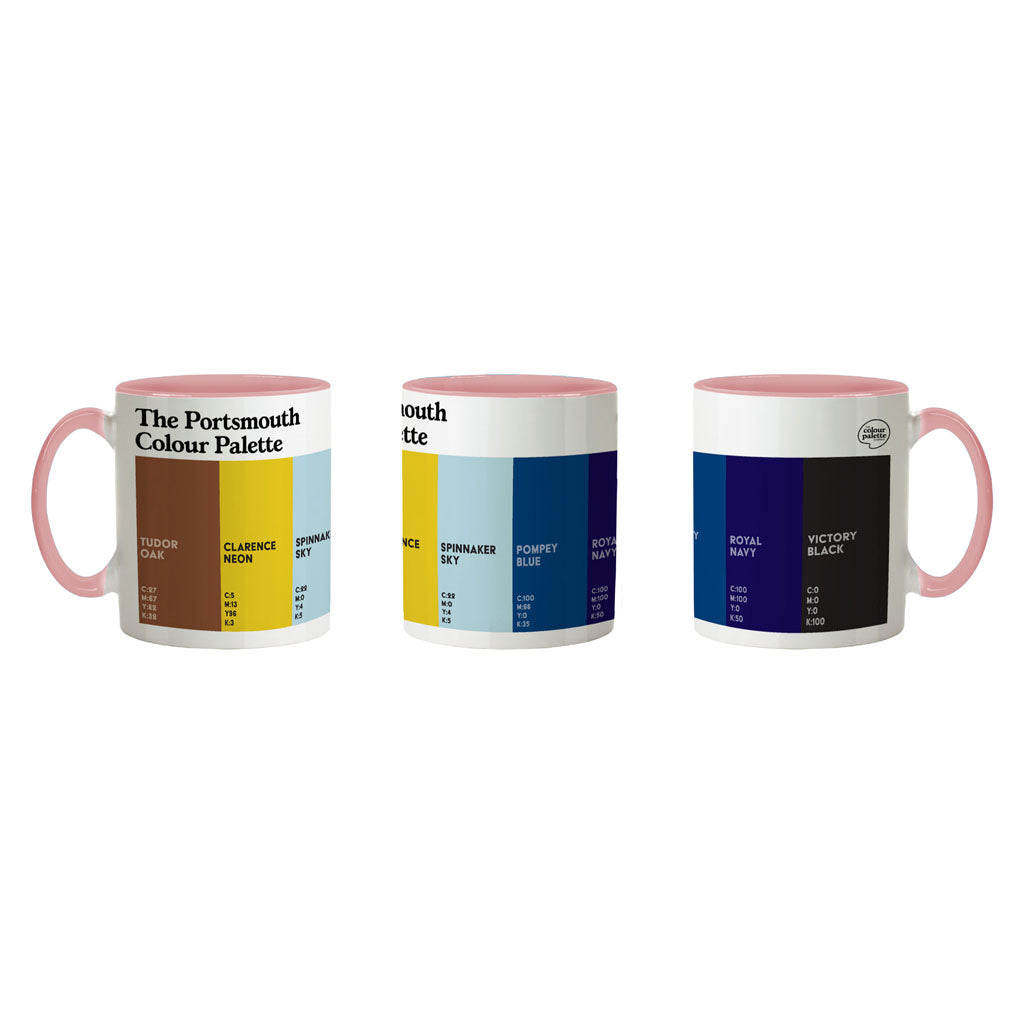 The Portsmouth Colour Palette Porcelain Mug
