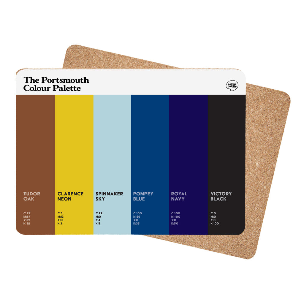 The Portsmouth Colour Palette Placemat