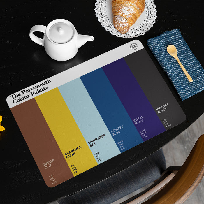 The Portsmouth Colour Palette Placemat