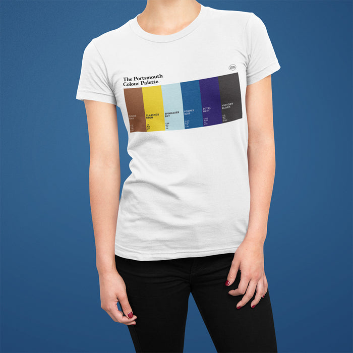 The Portsmouth Colour Palette T-Shirt