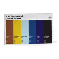 The Portsmouth Colour Palette Tea Towel