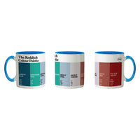 The Redditch Colour Palette Porcelain Mug