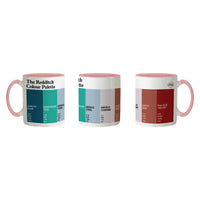 The Redditch Colour Palette Porcelain Mug