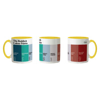 The Redditch Colour Palette Porcelain Mug