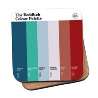 The Redditch Colour Palette Coaster