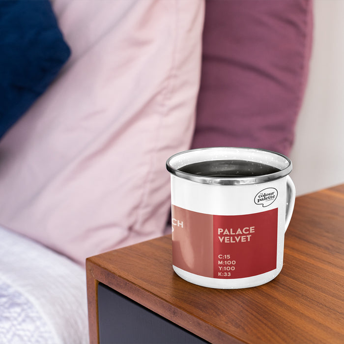 The Redditch Colour Palette Enamel Mug