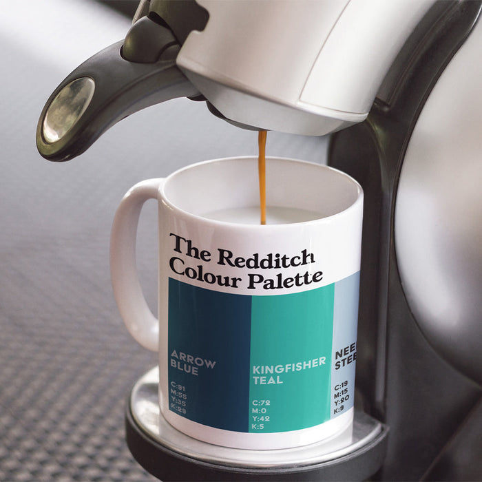 The Redditch Colour Palette Porcelain Mug