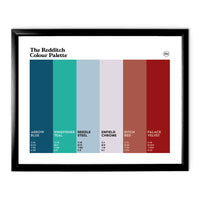 Redditch Art Print - Black Frame