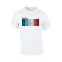 The Redditch Colour Palette T-shirt