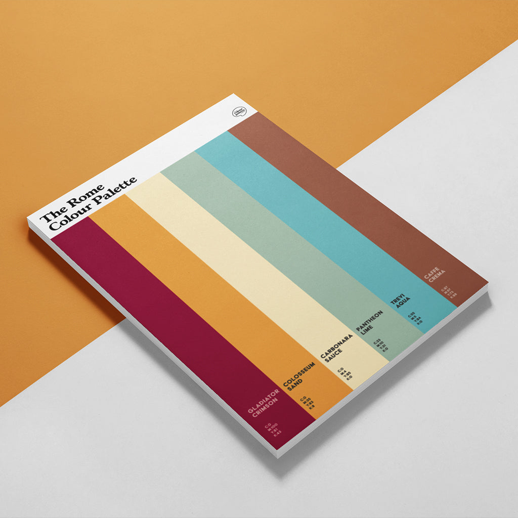The Rome Colour Palette A5 Notepad