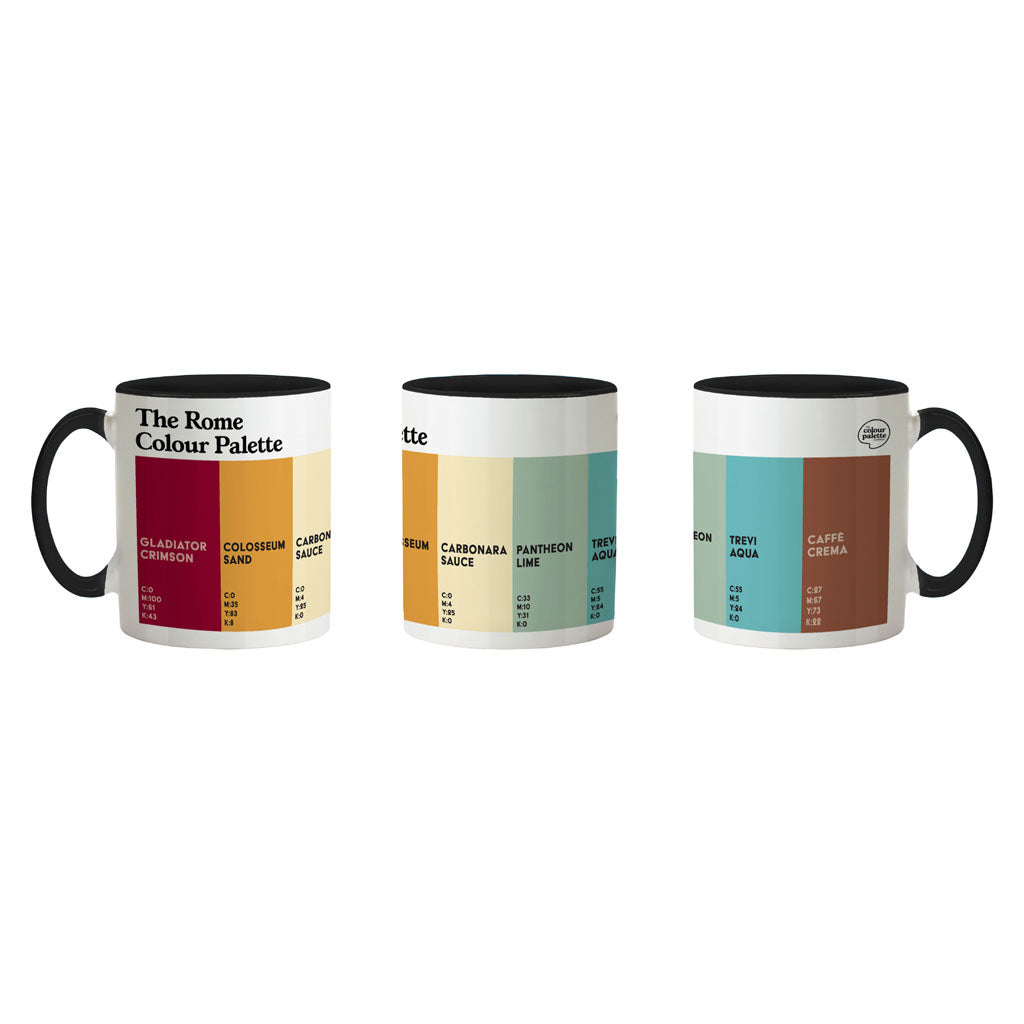 The Rome Colour Palette Porcelain Mug