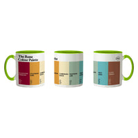 The Rome Colour Palette Porcelain Mug
