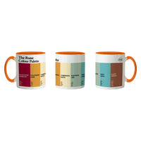 The Rome Colour Palette Porcelain Mug