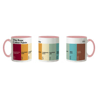 The Rome Colour Palette Porcelain Mug
