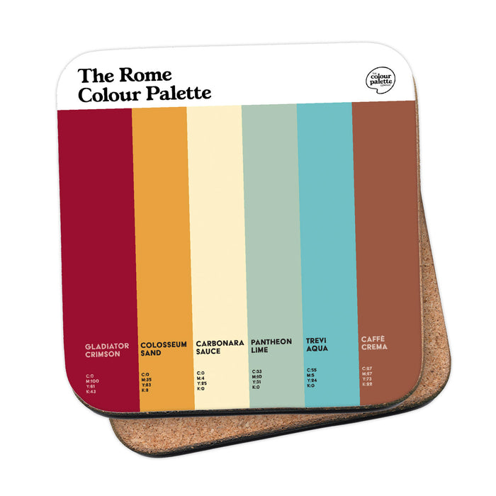 The Rome Colour Palette Coaster