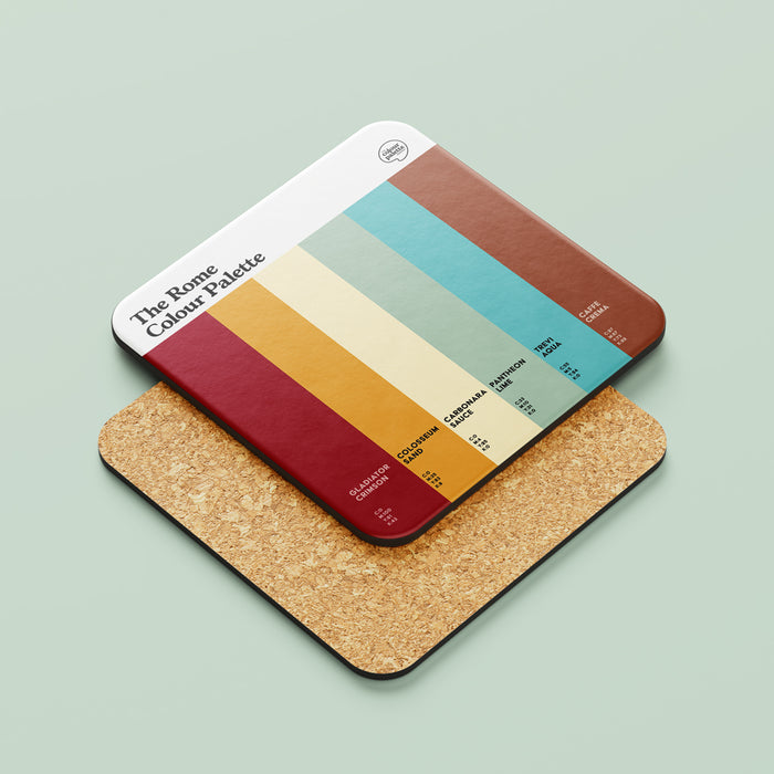 The Rome Colour Palette Coaster