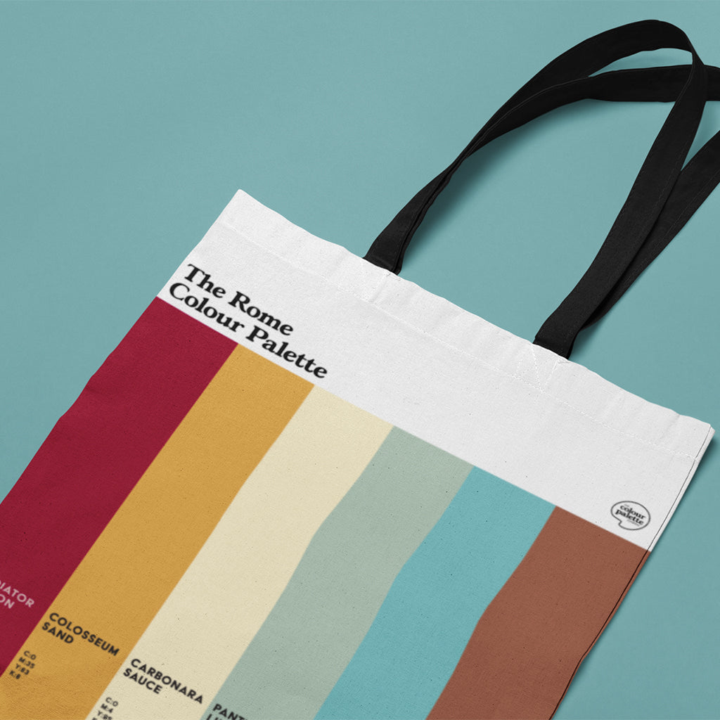 The Rome Colour Palette Tote Bag