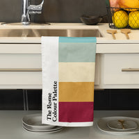 The Rome Colour Palette Tea Towel