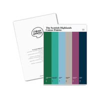 The Scottish Highlands Colour Palette A5 Notepad