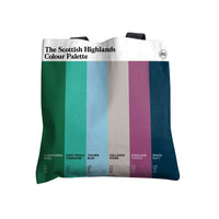 The Scottish Highlands Colour Palette Tote Bag