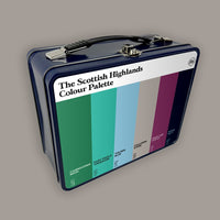 The Scottish Highlands Colour Palette Metal Lunch Box