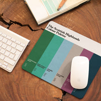 The Scottish Highlands Colour Palette Mouse Mat