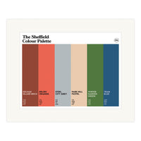 Sheffield Mounted Art Print