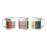 The Sheffield Colour Palette Porcelain Mug
