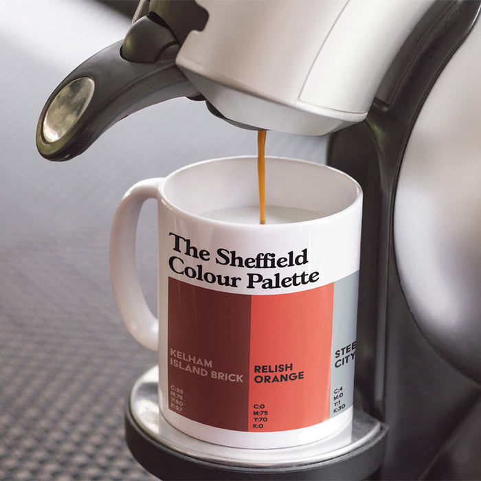 The Sheffield Colour Palette Mug