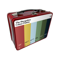 The Shropshire Colour Palette Metal Lunch Box