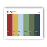 Shropshire Art Print: Unframed