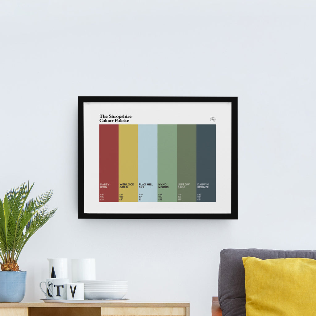 Shropshire Art Print Poster