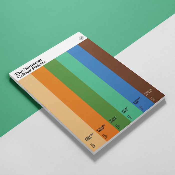 The Somerset Colour Palette A5 Notepad