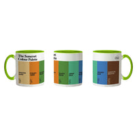 The Somerset Colour Palette Porcelain Mug