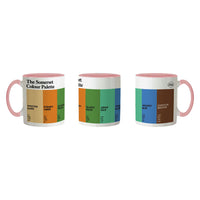 The Somerset Colour Palette Porcelain Mug