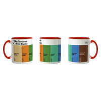 The Somerset Colour Palette Porcelain Mug