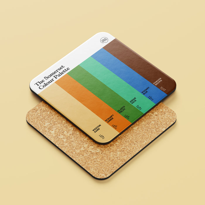 The Somerset Colour Palette Coaster