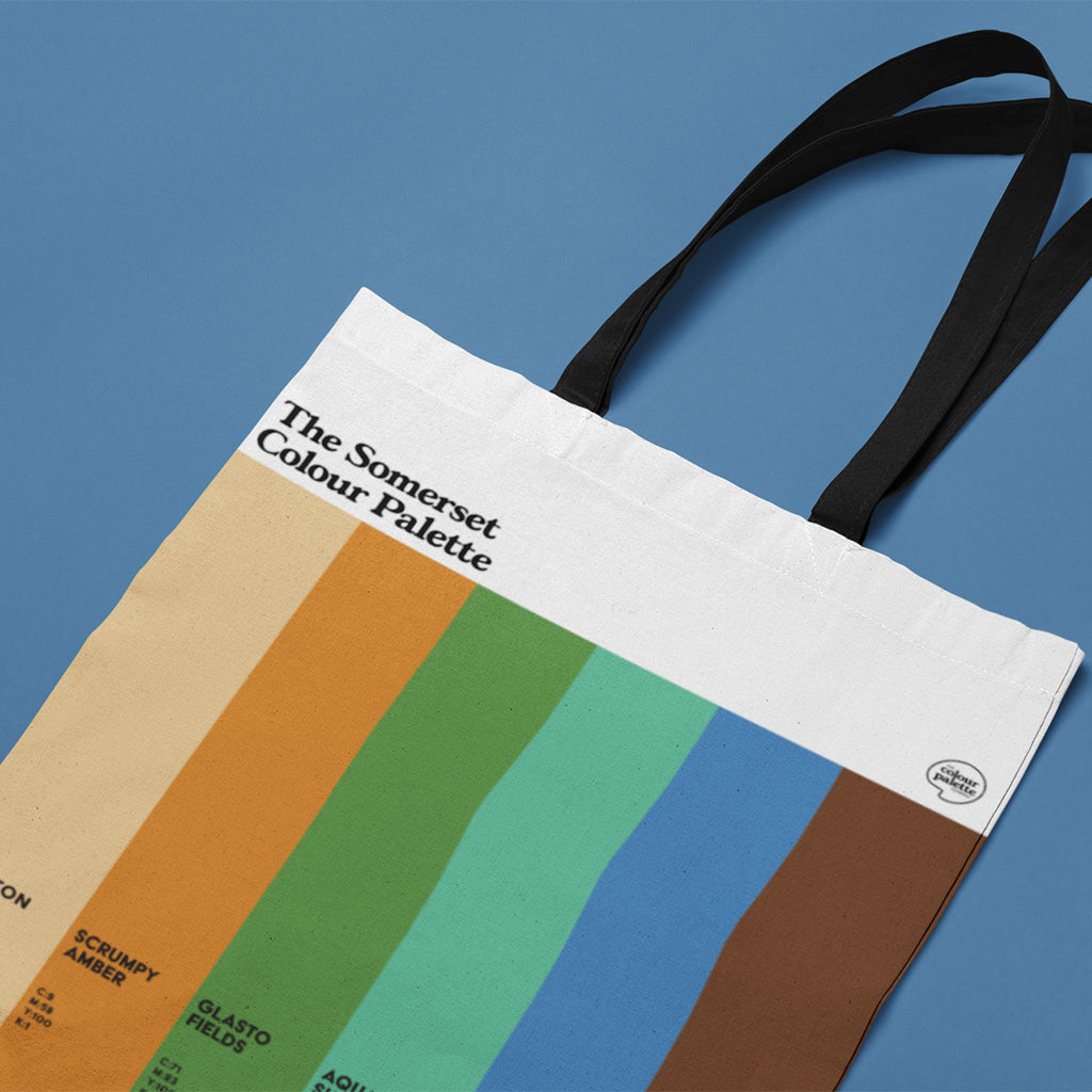 The Somerset Colour Palette Tote Bag
