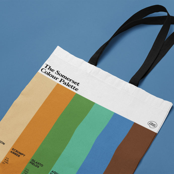 The Somerset Colour Palette Tote Bag