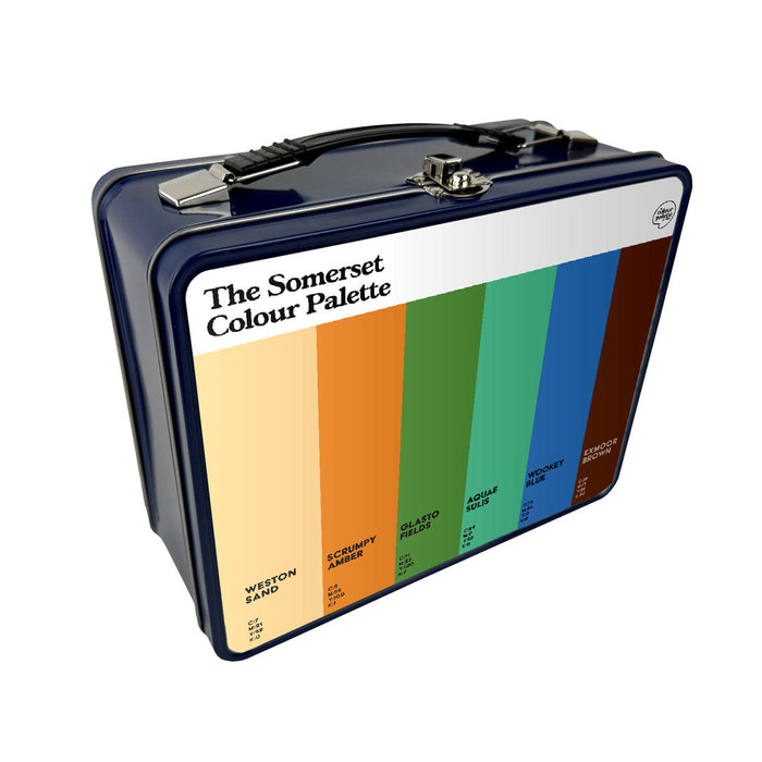 The Somerset Colour Palette Metal Lunch Box