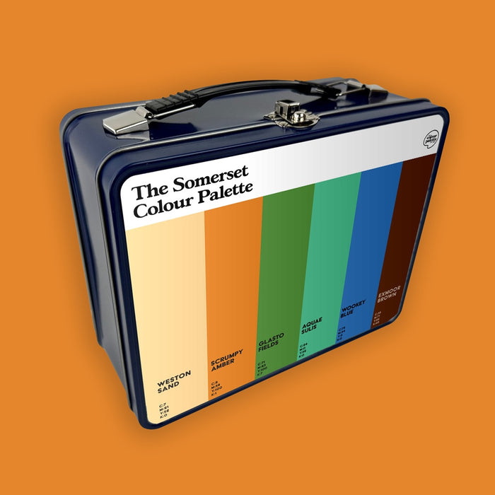 The Somerset Colour Palette Metal Lunch Box
