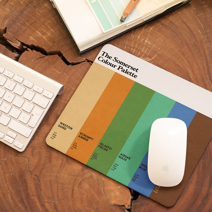 The Somerset Colour Palette Mouse Mat