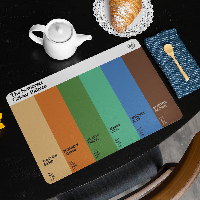 The Somerset Colour Palette Placemat