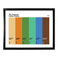 Somerset Art Print - Black Frame