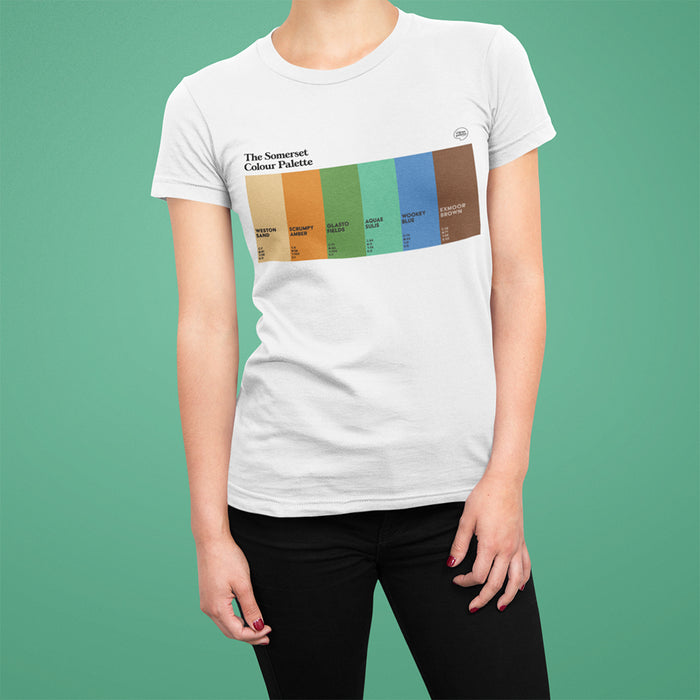 The Somerset Colour Palette T-Shirt