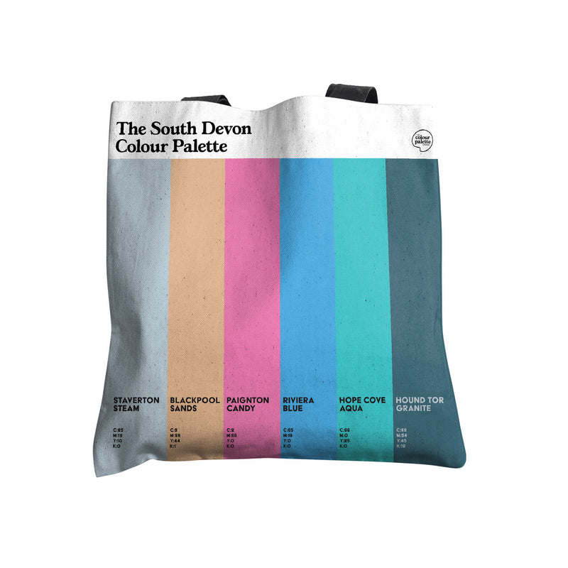 The South Devon Colour Palette Tote Bag – The Colour Palette Company