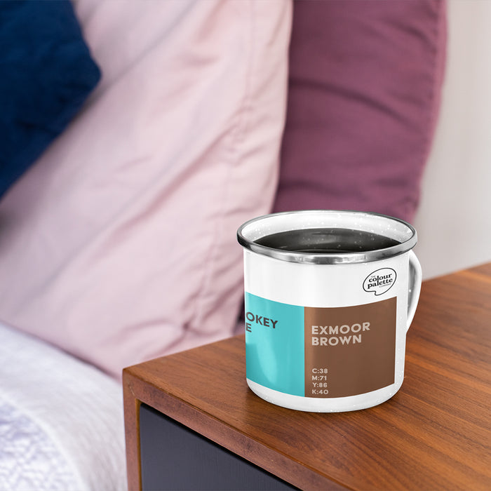 The South Devon Colour Palette Enamel Mug